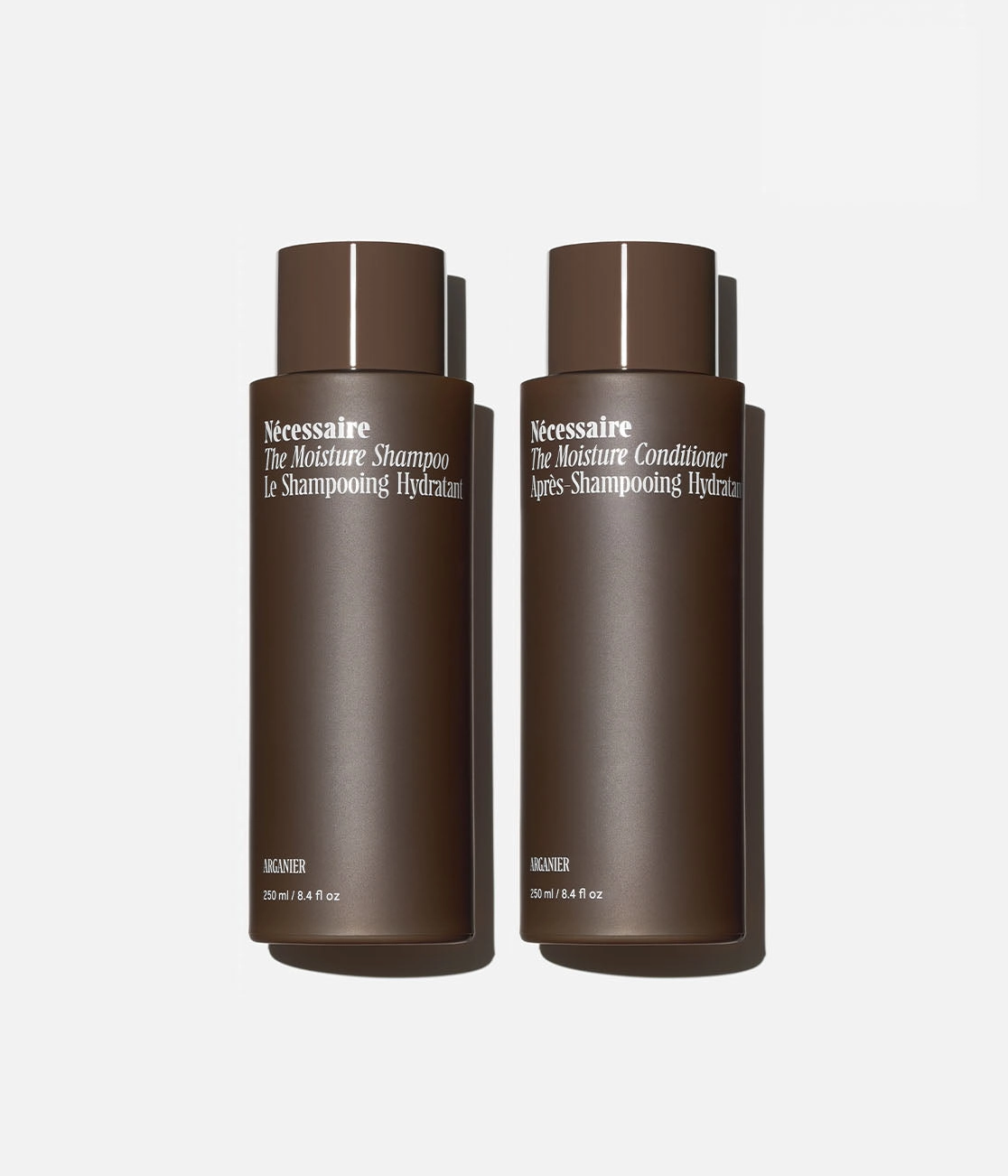 The Hair Moisture Duo | Arganier / 2x 250 ml (Product Packaging)