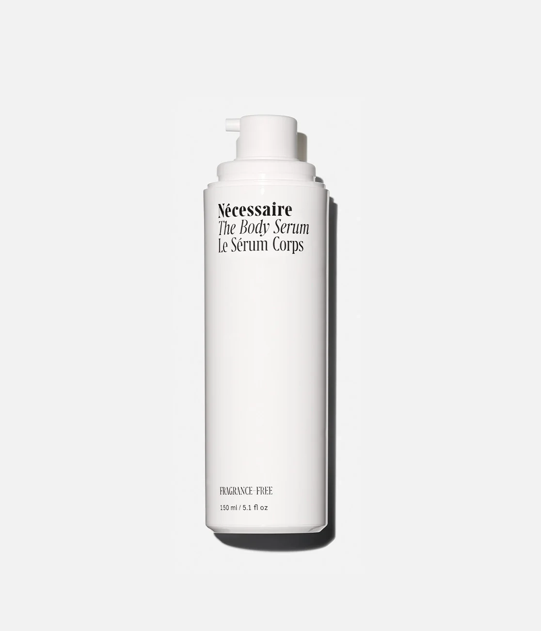 The Body Serum | 0.5% Hyaluronic Acid | Fragrance-Free / 150 ml (Product Packaging)